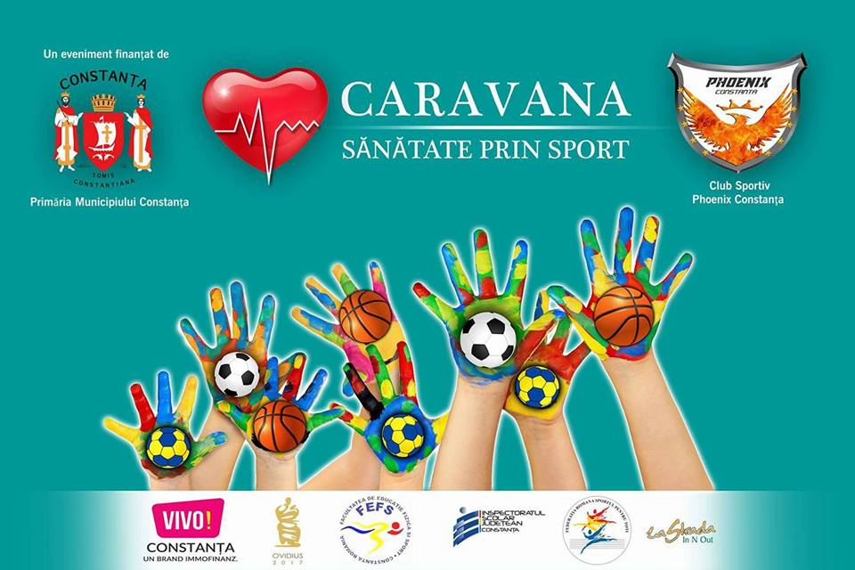 Liceul constănțean unde începe „Caravana – Sănătate prin Sport”