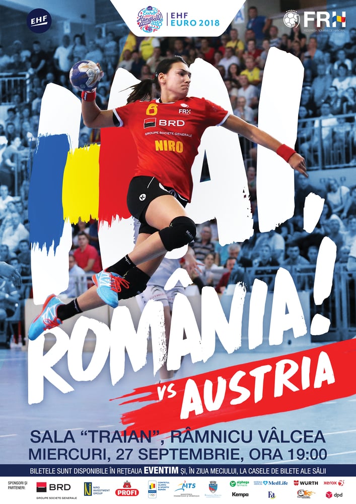 Naționala de handbal feminin se pregătește pentru meciul cu Austria