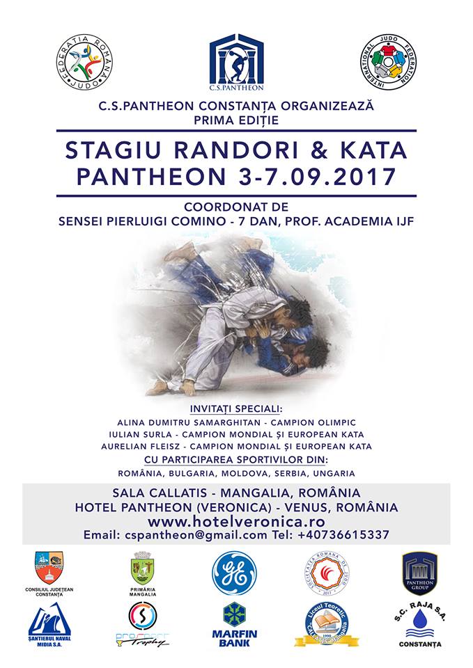 Invitați de marcă la Stagiul Internaţional de judo de la Mangalia