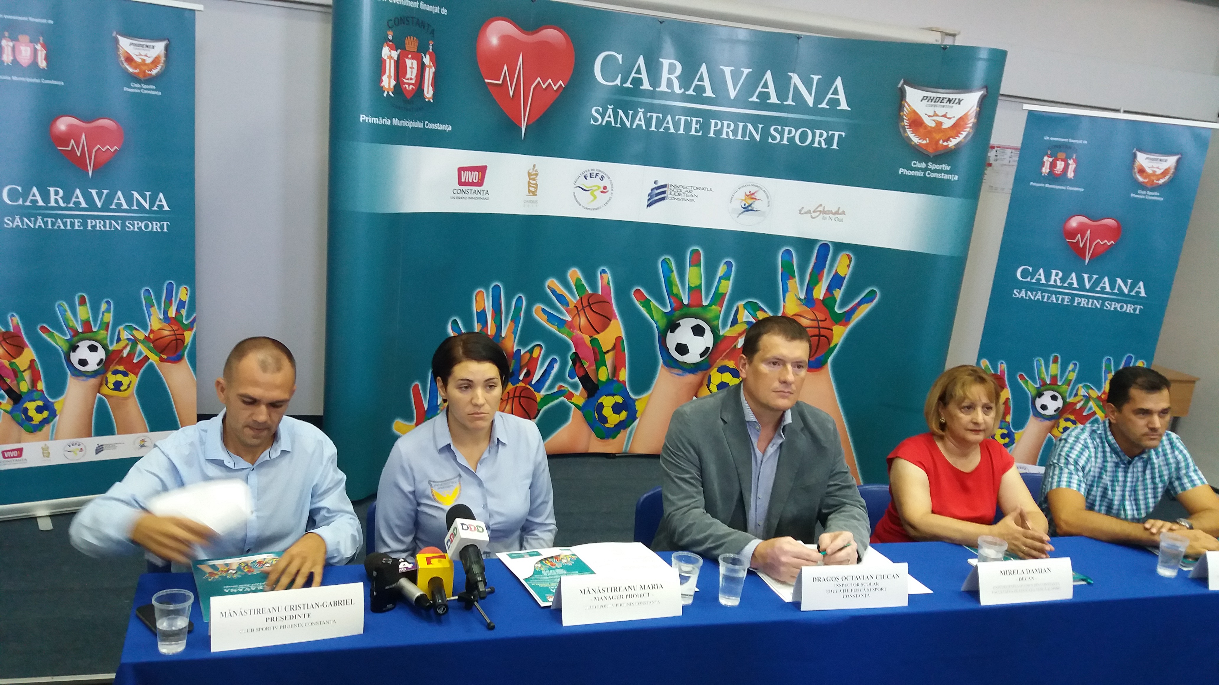 „Caravana – Sănătate prin Sport” un proiect de succes al Clubului Sportiv Phoenix Constanța