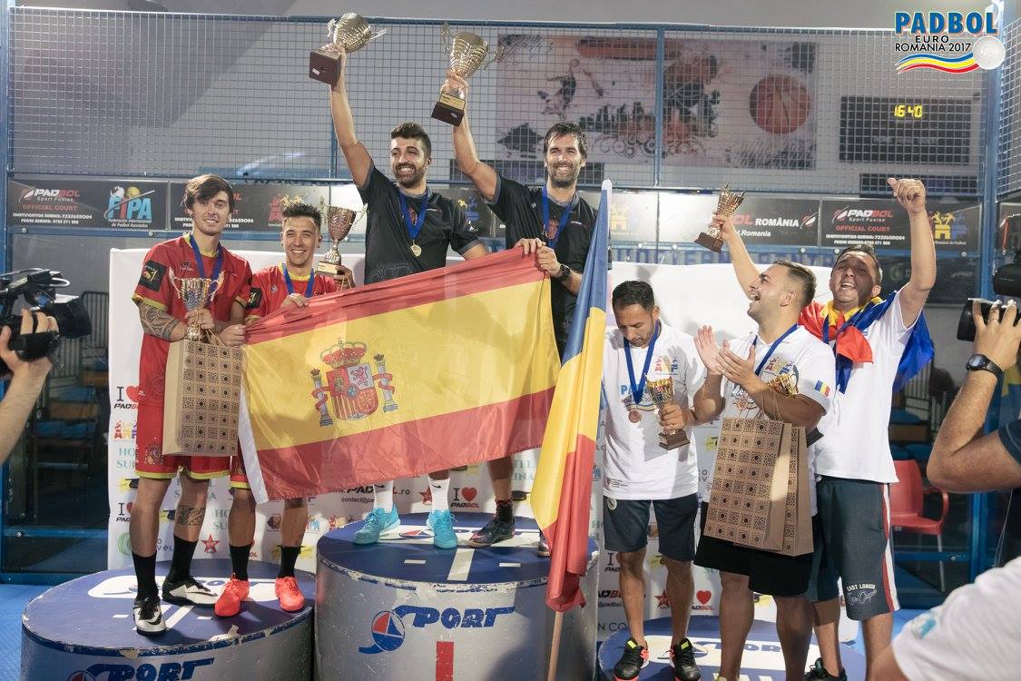 Campionatul European de padbol de la Constanța a fost dominat de echipele Spaniei