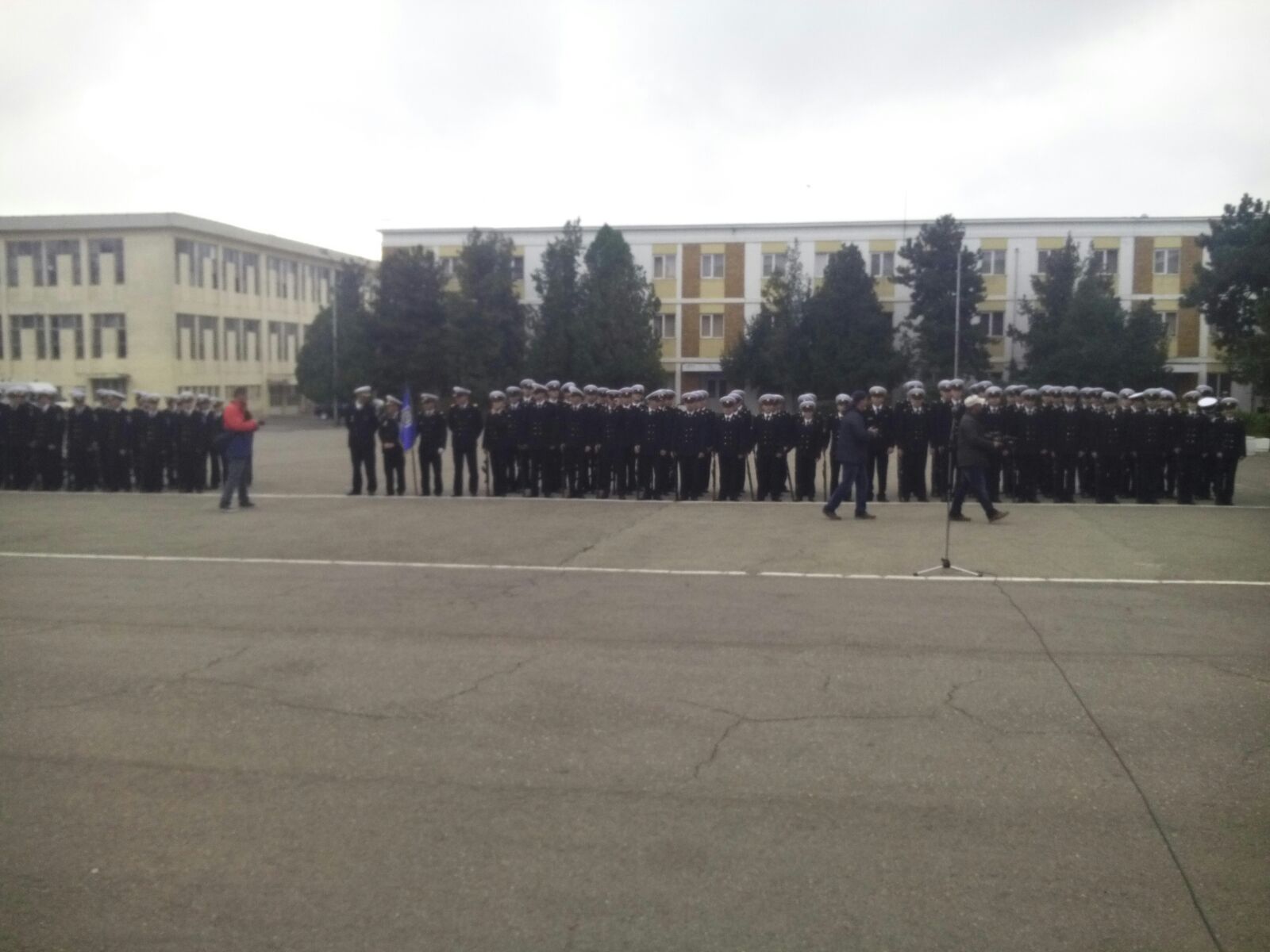 Ceremonie de depunere a jurământului militar la Academia Navală „Mircea cel Bătrân“