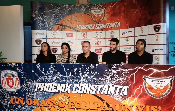 CS Phoenix Constanța înaintea primei partide din Liga I la baschet feminin