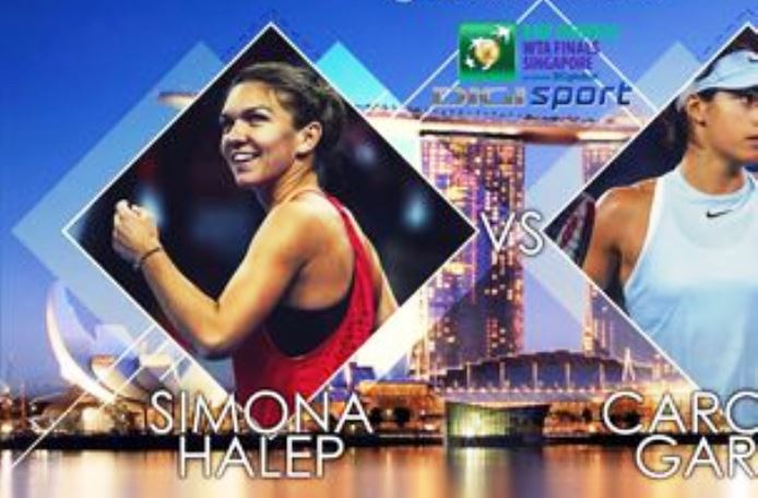 Pliskova și Muguruza au învins ieri la Singapore.Simona Halep joacă astăzi cu Caroline Garcia!