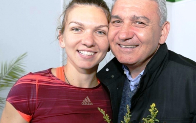 Simona Halep și tatăl ei au plâns de fericire la telefon