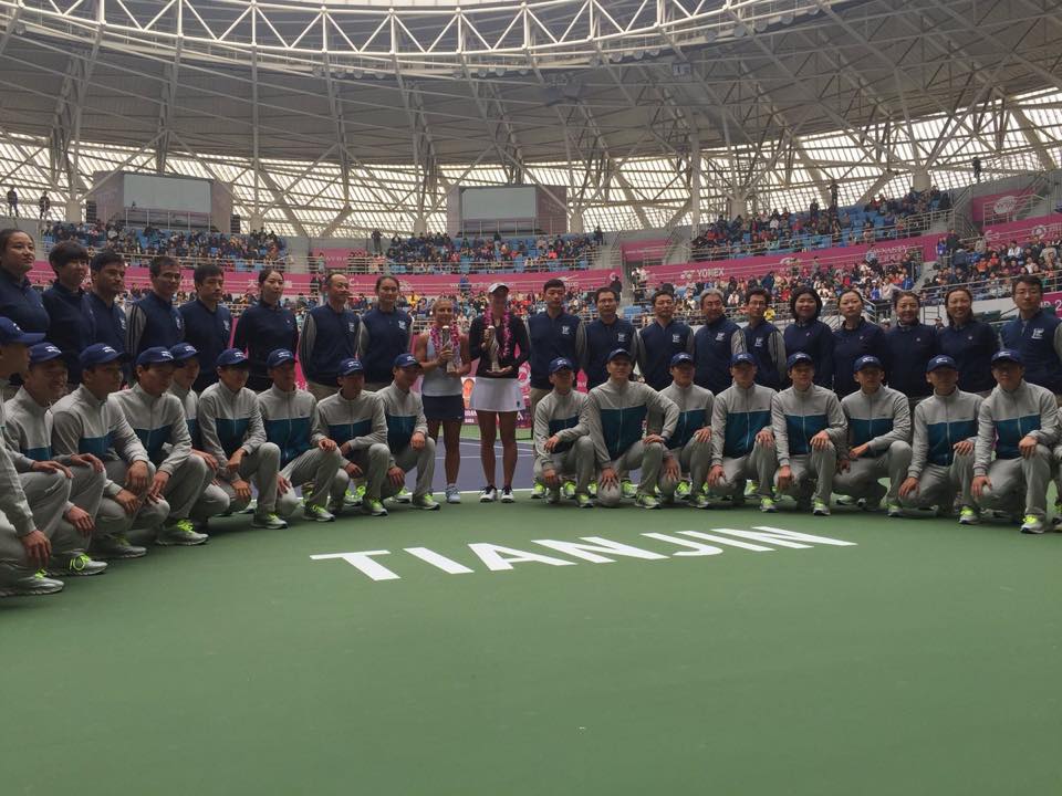 Irina Begu a câștigat turneul de dublu de la Tianjin