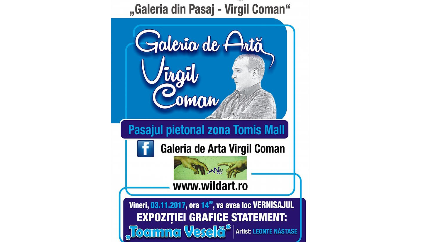 „Statement – Toamna Veselă“, expoziție de grafică la Galeria de Artă „Virgil Coman“ din Constanța