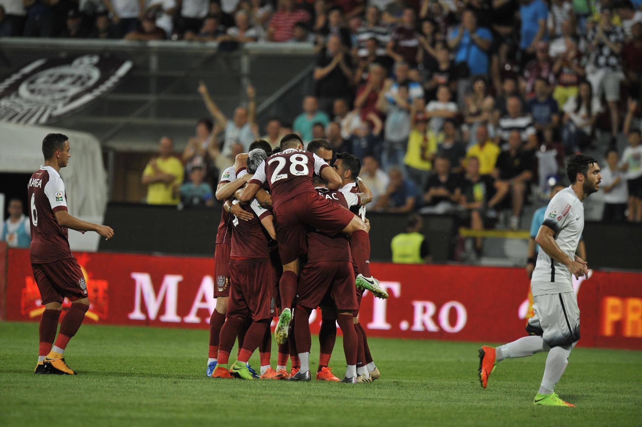 Liderul CFR Cluj a ajuns la 49 de puncte în Liga I la fotbal