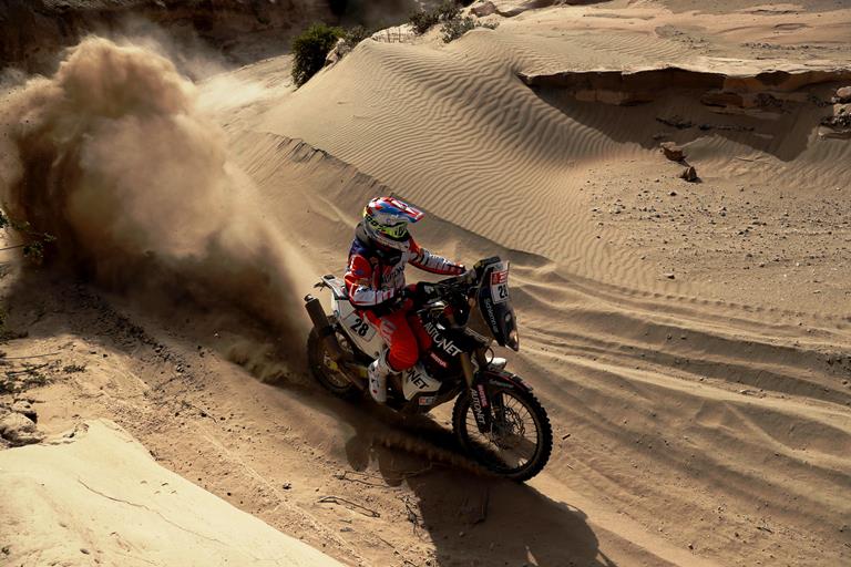 Locul 23 pentru motociclistul Mani Gyenes la finalul Raliului Dakar 2018