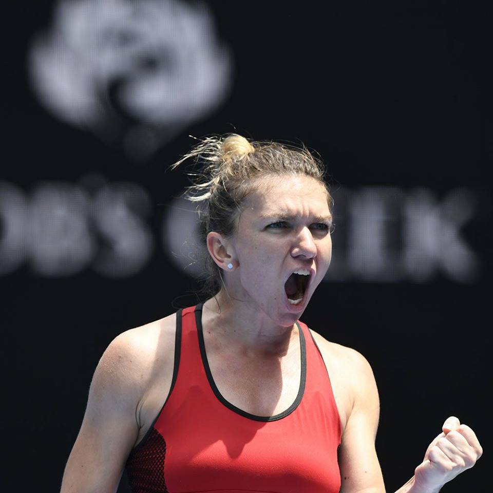 Simona Halep trece fără probleme de Naomi Osaka și este în sferturi la AO