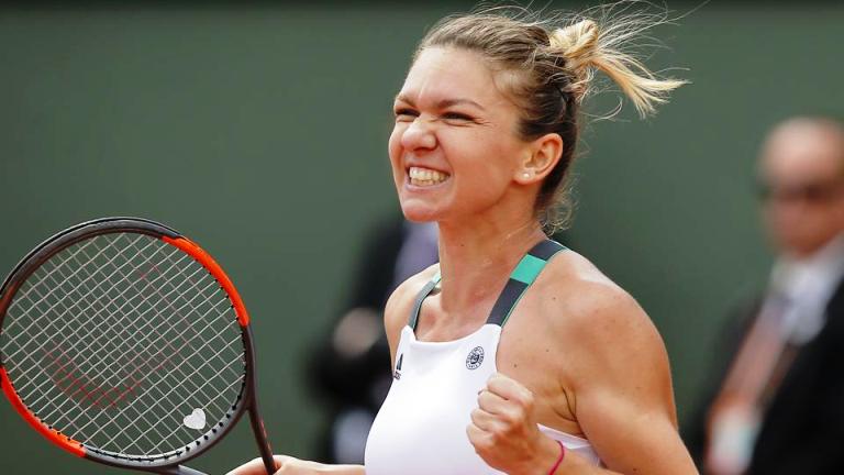 A început meciul dintre Simona Halep și Angelique Kerber