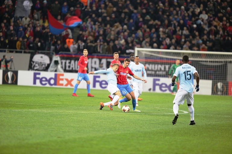 FCSB a câștigat turul cu Lazio din șaisprezecimile Europe League