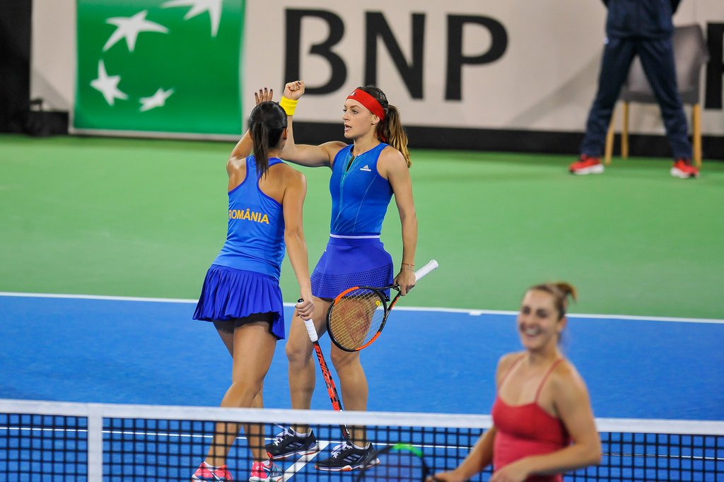 Meciul de dublu Ana Bogdan/Raluca Olaru – Gabriela Dabrowski/Carol Zhao s-a decis în supertiebreak