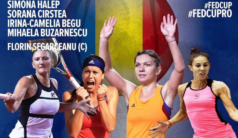 Jucătoarele din echipa României se antrenează pentru meciurile din Fed Cup cu Elveția