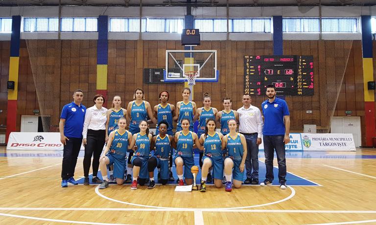 CS Phoenix este vicecampioană în Liga I la baschet feminin și a promovat în Liga Națională