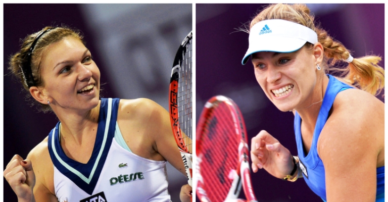 Halep vs Kerber astăzi în sferturi la Roland Garros