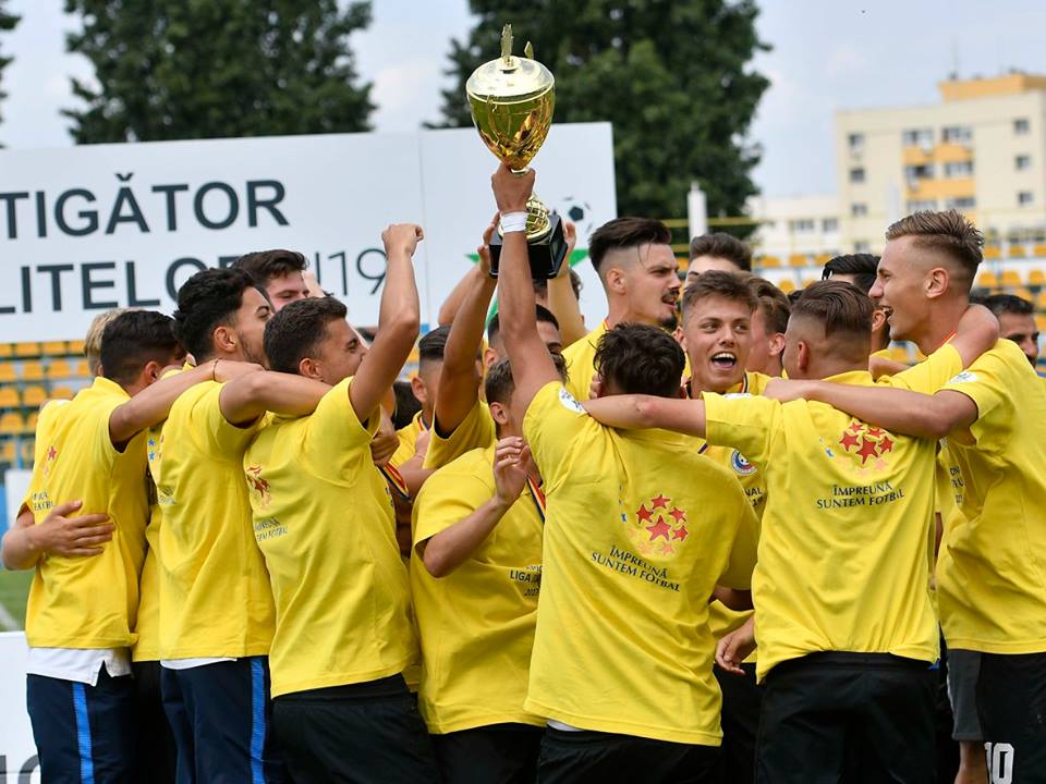 FC Viitorul U19 este campioană națională și va evolua în Youth League