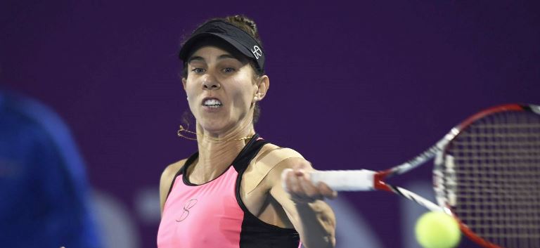 Mihaela Buzărnescu a fost eliminată din turneul de la Doha și în proba de dublu