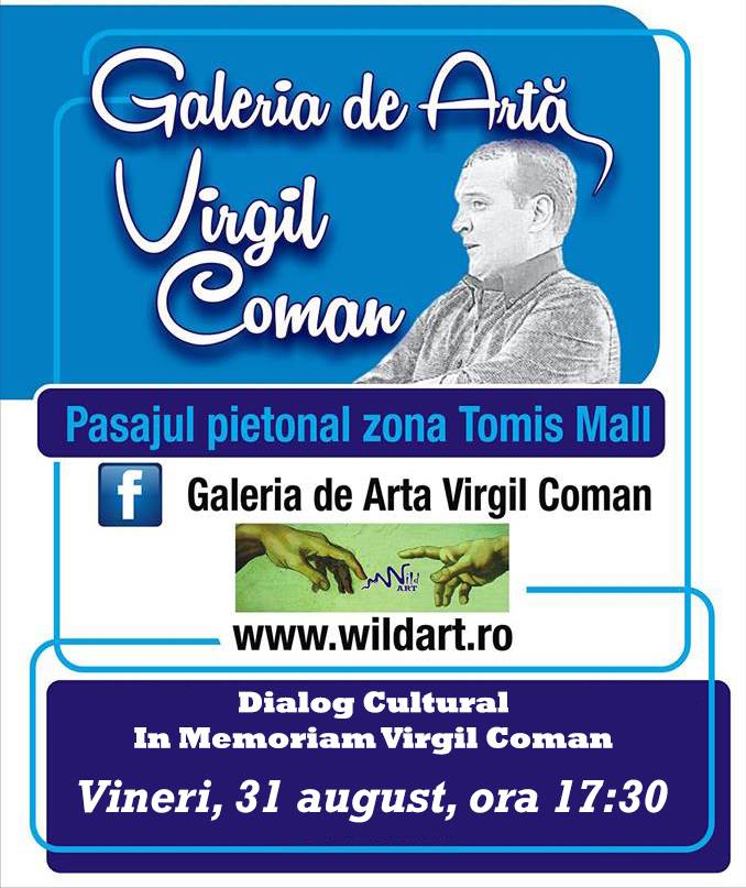 Mâine are loc la Constanța vernisajul expoziției „Dialog Cultural. In Memoriam Virgil Coman“