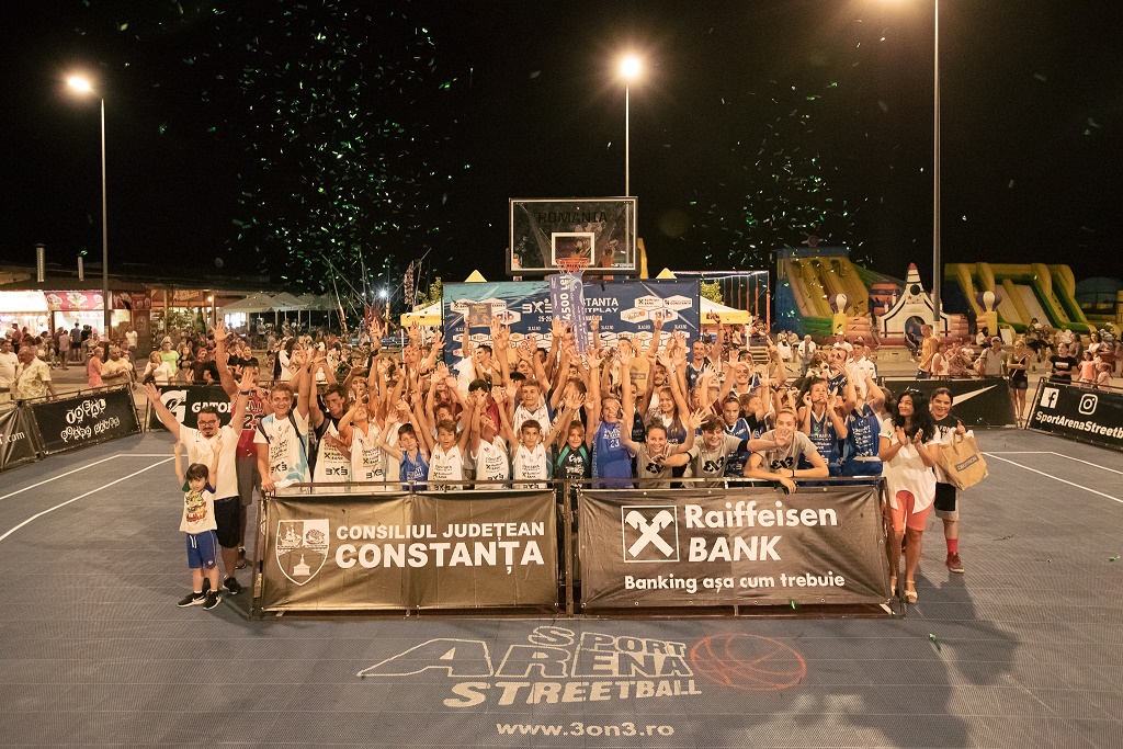 Finale spectaculoase în turneul de baschet 3×3 de la Mamaia