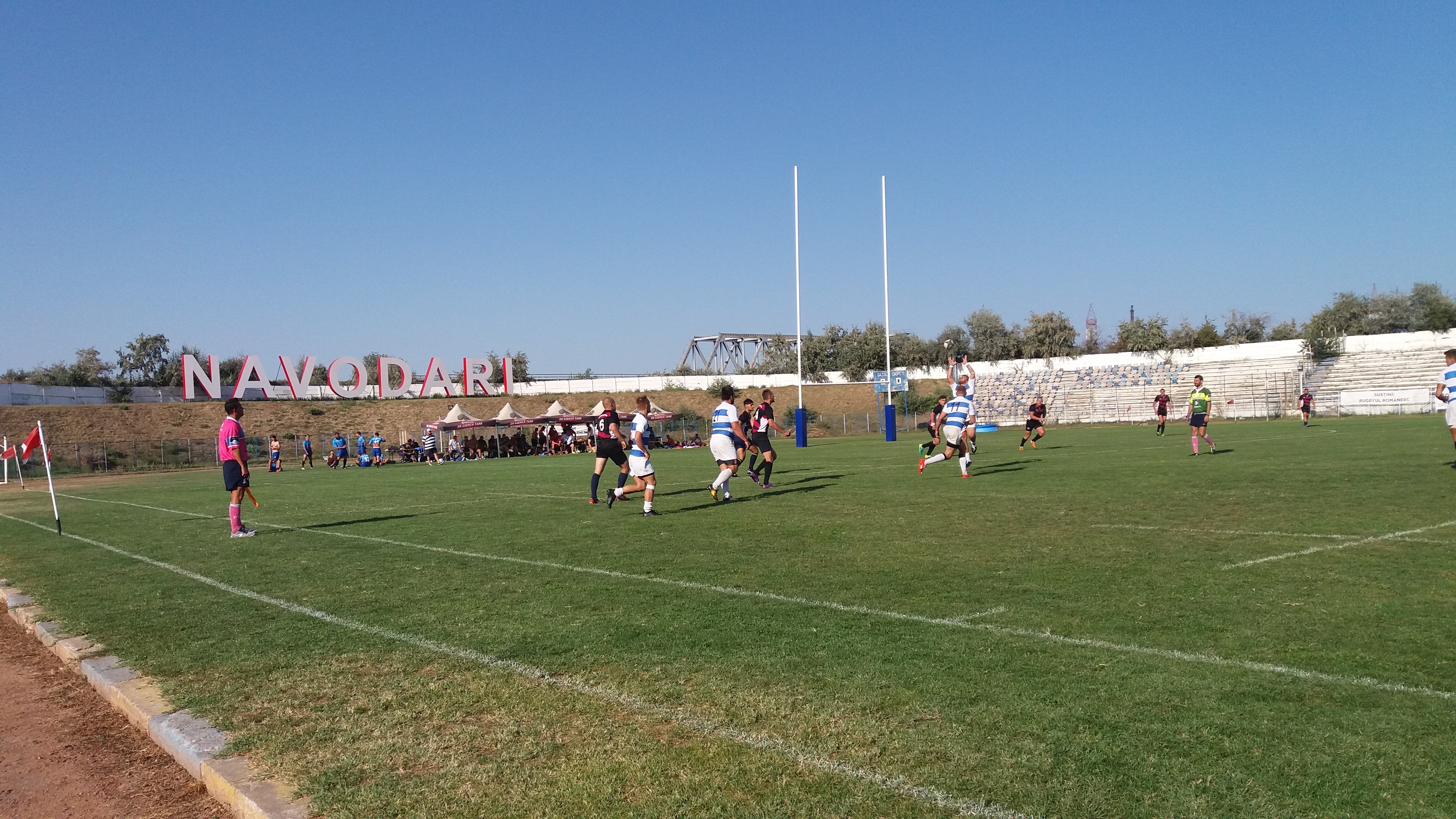 Meciuri spectaculoase în turneul DNS la rugby în 7 de la Năvodari