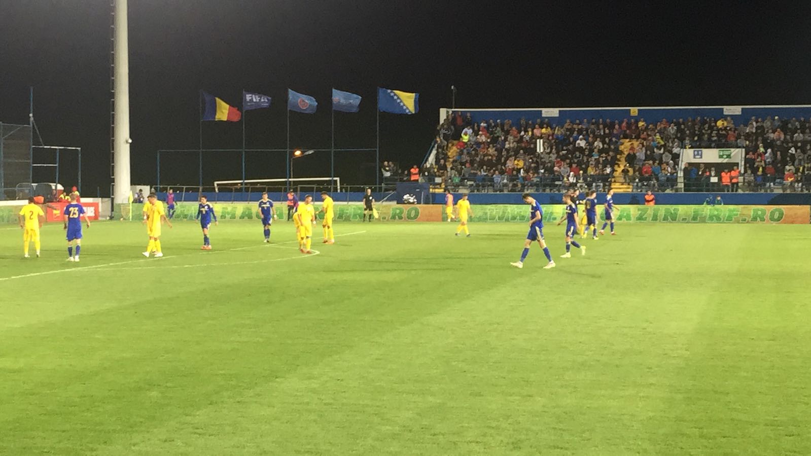 România U21 a învins Bosnia Herțegovina U21 cu scorul de 2-0