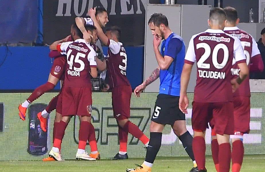 FC Viitorul obține în prelungiri victoria cu CFR Cluj