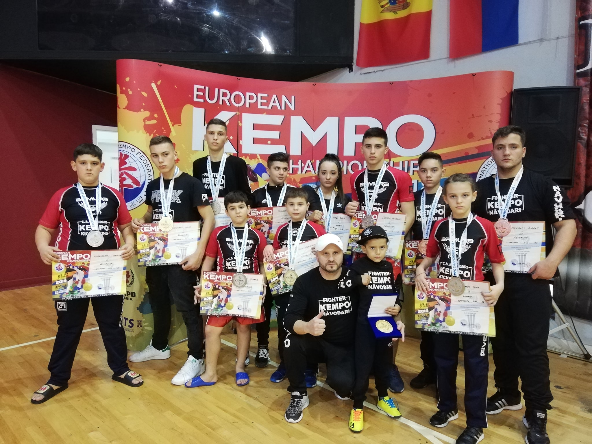 Medalii pentru CS Năvodari la Campionatul European de kempo