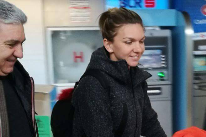 Simona Halep s-a întors în România