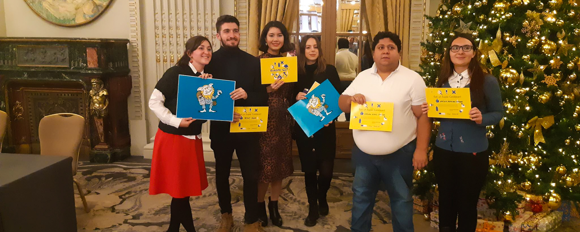 Studenții UOC la Jurnalism, premiați la Gala EFOR pentru implicarea în proiectul „Active local citizens for an Accountable Europe”