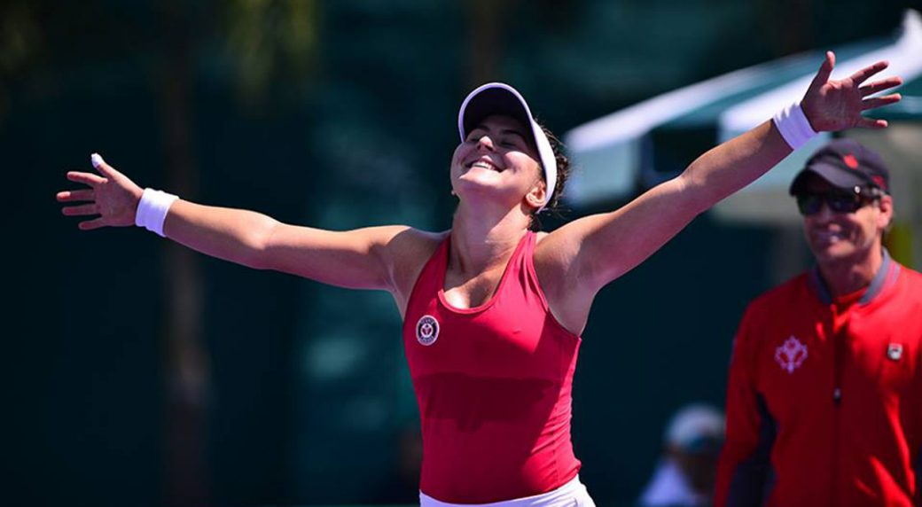 Bianca Andreescu joacă în premieră în finala unui turneu WTA