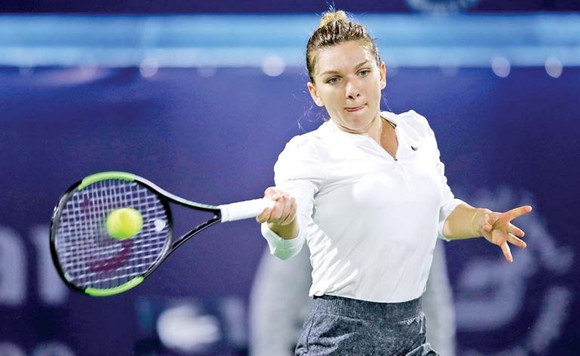 Tenismena Simona Halep este nominalizată pentru cea mai bună lovitură a lunii februarie