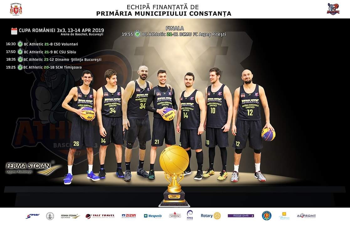 Performanță remarcabilă pentru BC Athletic Constanţa