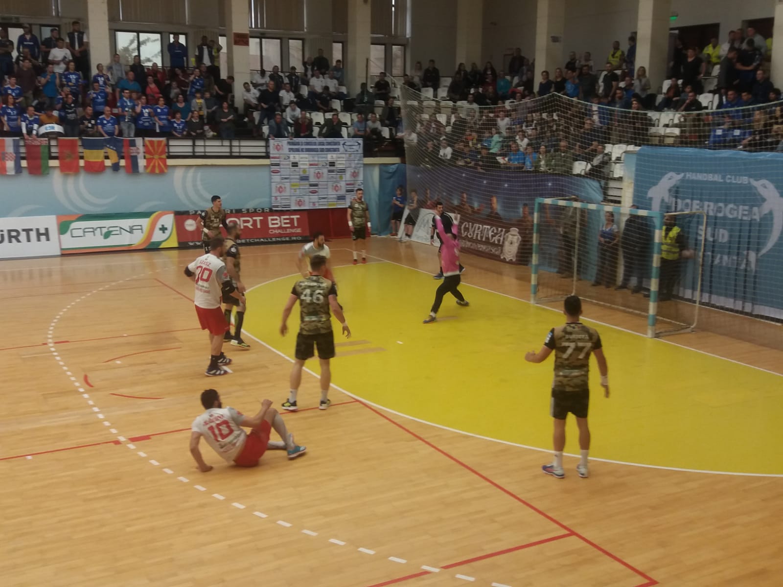 HC Dobrogea Sud – Dinamo București, primul meci din finala campionatului. Scorul final UPDATE/FOTO