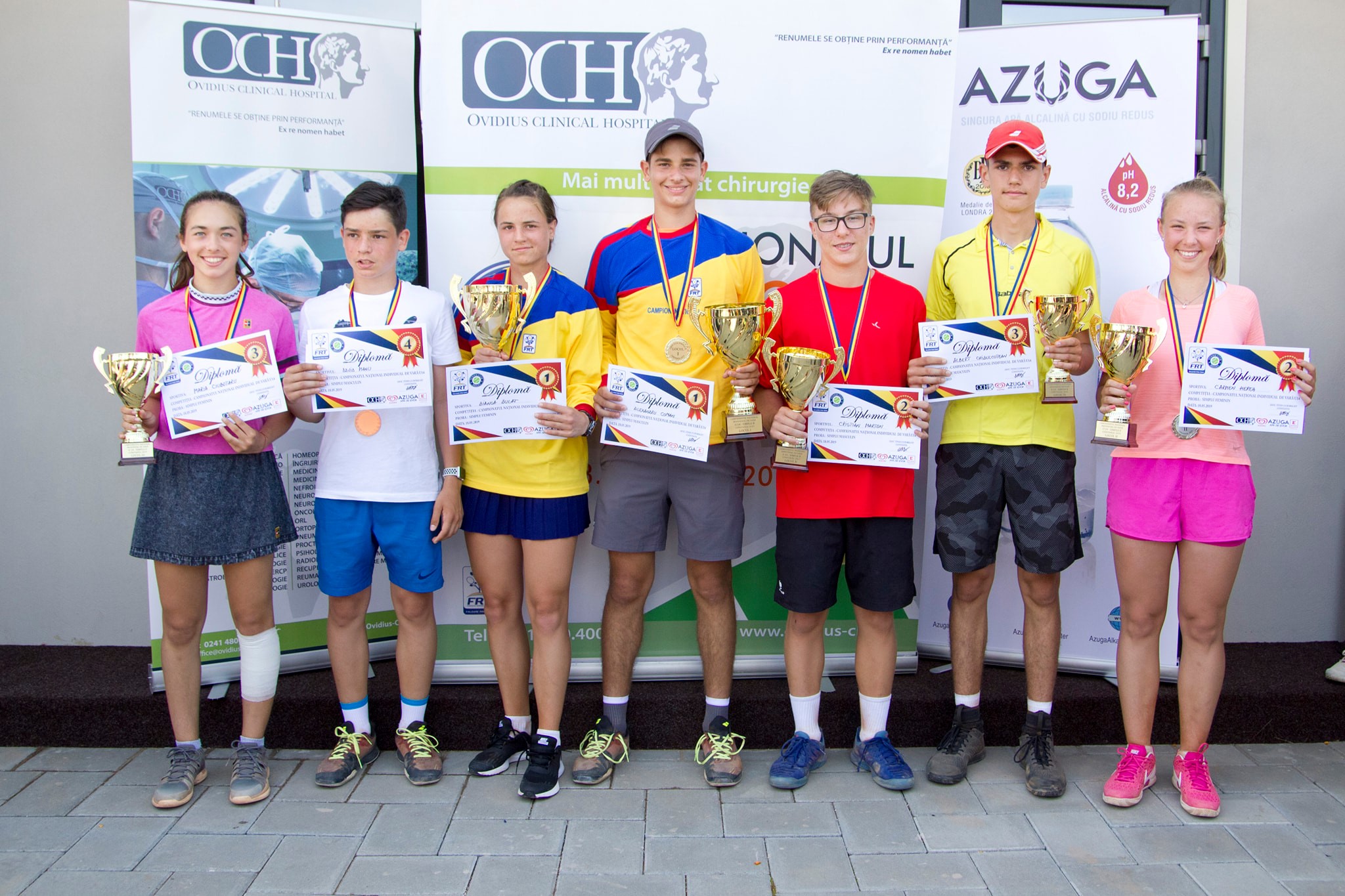 Campionatul Naţional Individual de Vară U14 la tenis s-a încheiat la Constanța