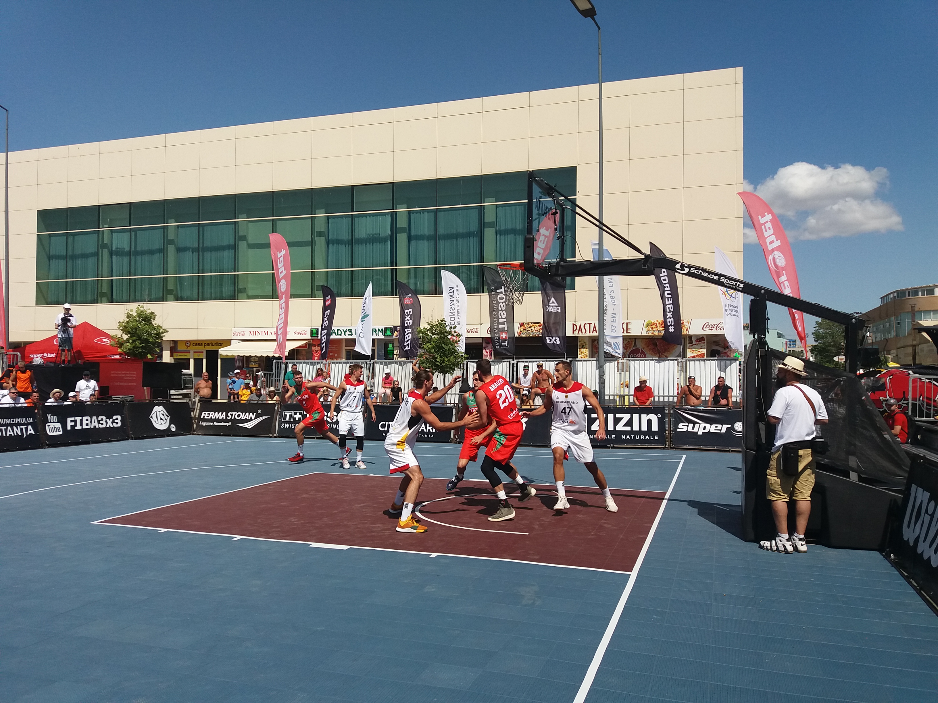 A început spectacolul FIBA 3X3 Qualifier European Cup de la Mamaia