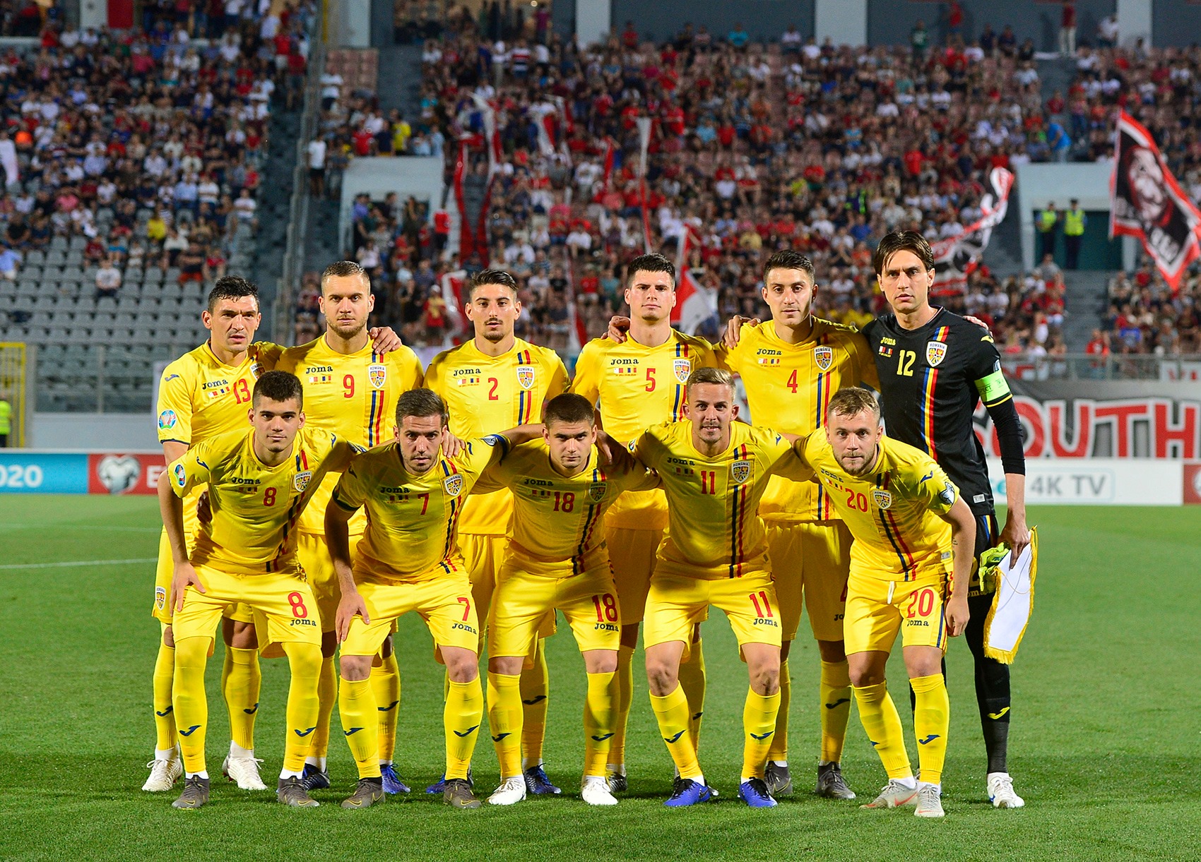 Echipa României a urcat pe locul al doilea în preliminariile EURO 2020