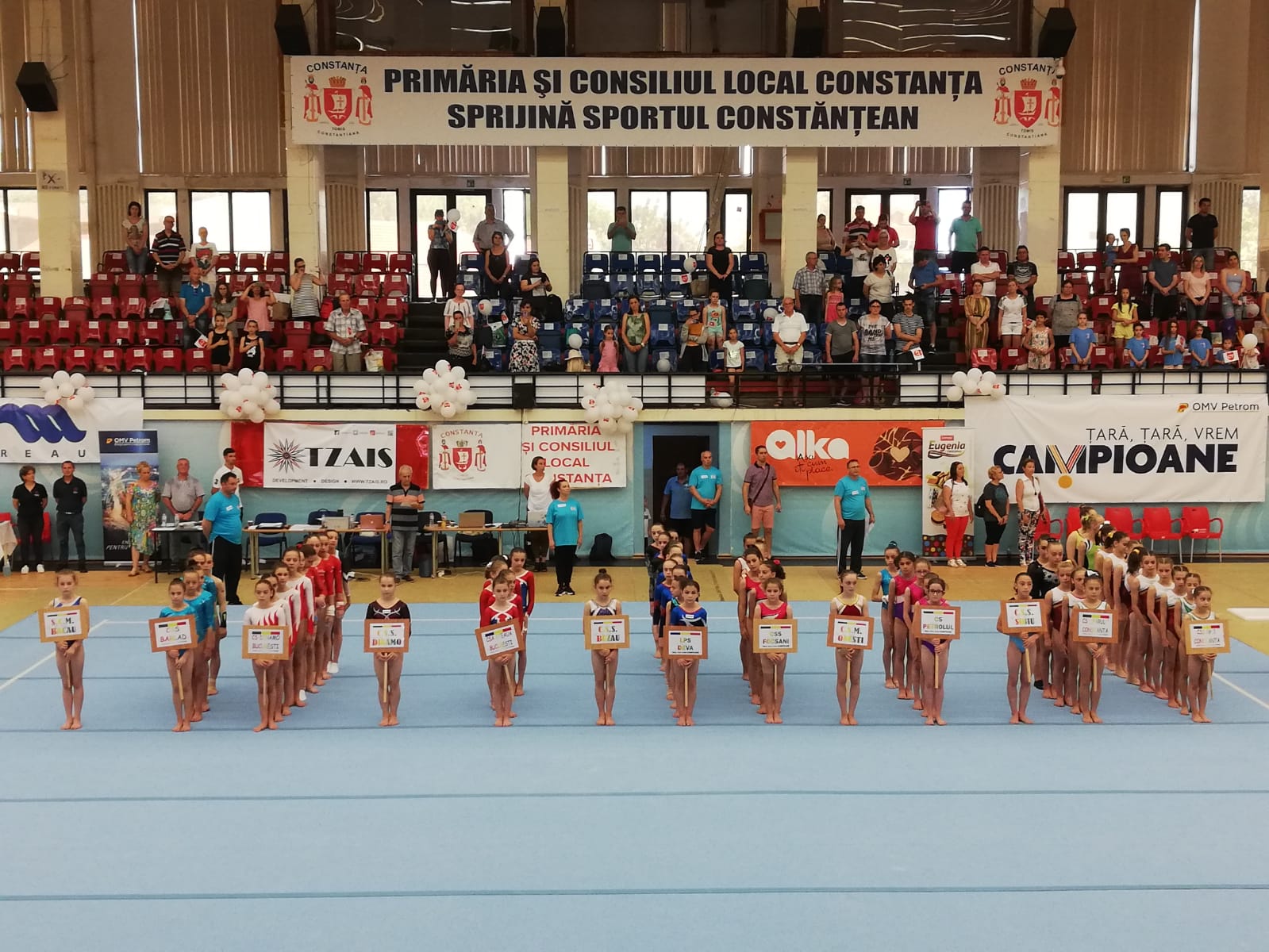 Cele mai bune gimnaste se întrec la Campionatul Național de junioare la Constanța