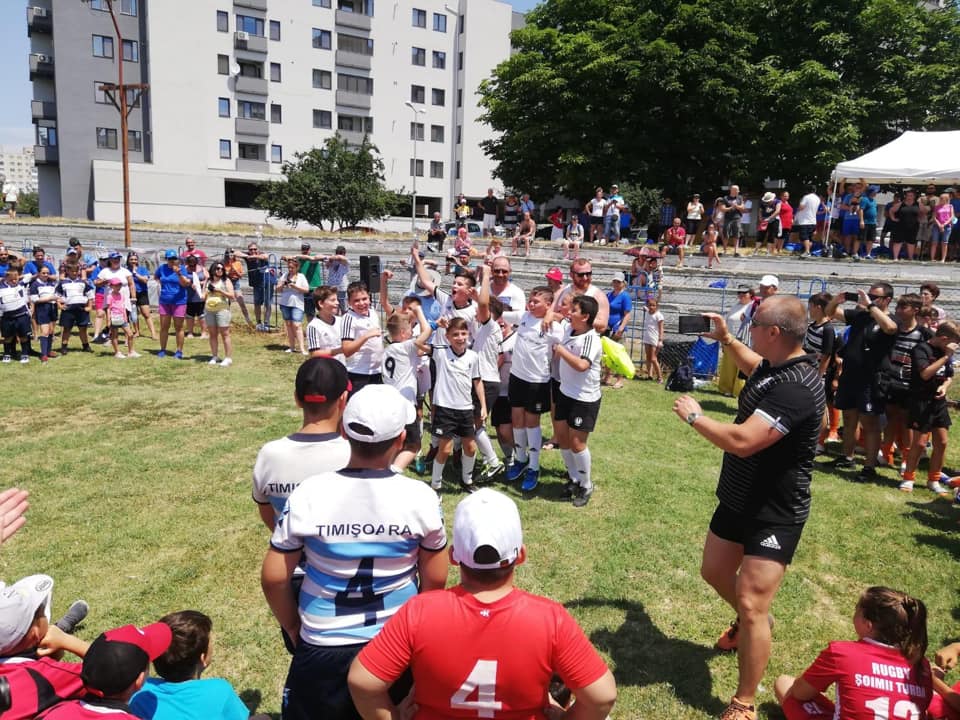 La Constanța au fost desemnate câștigătoarele „Trofeului Dobrogei” la mini-rugby