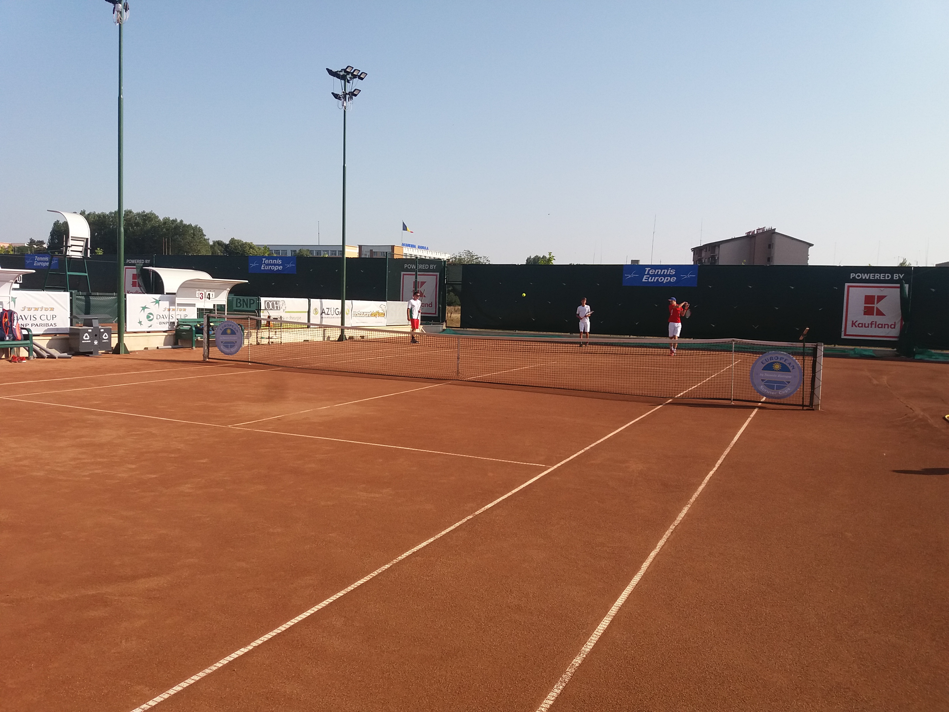 Astăzi încep meciurile de calificare la masculin pentru Campionatul European de Tenis de vară U16