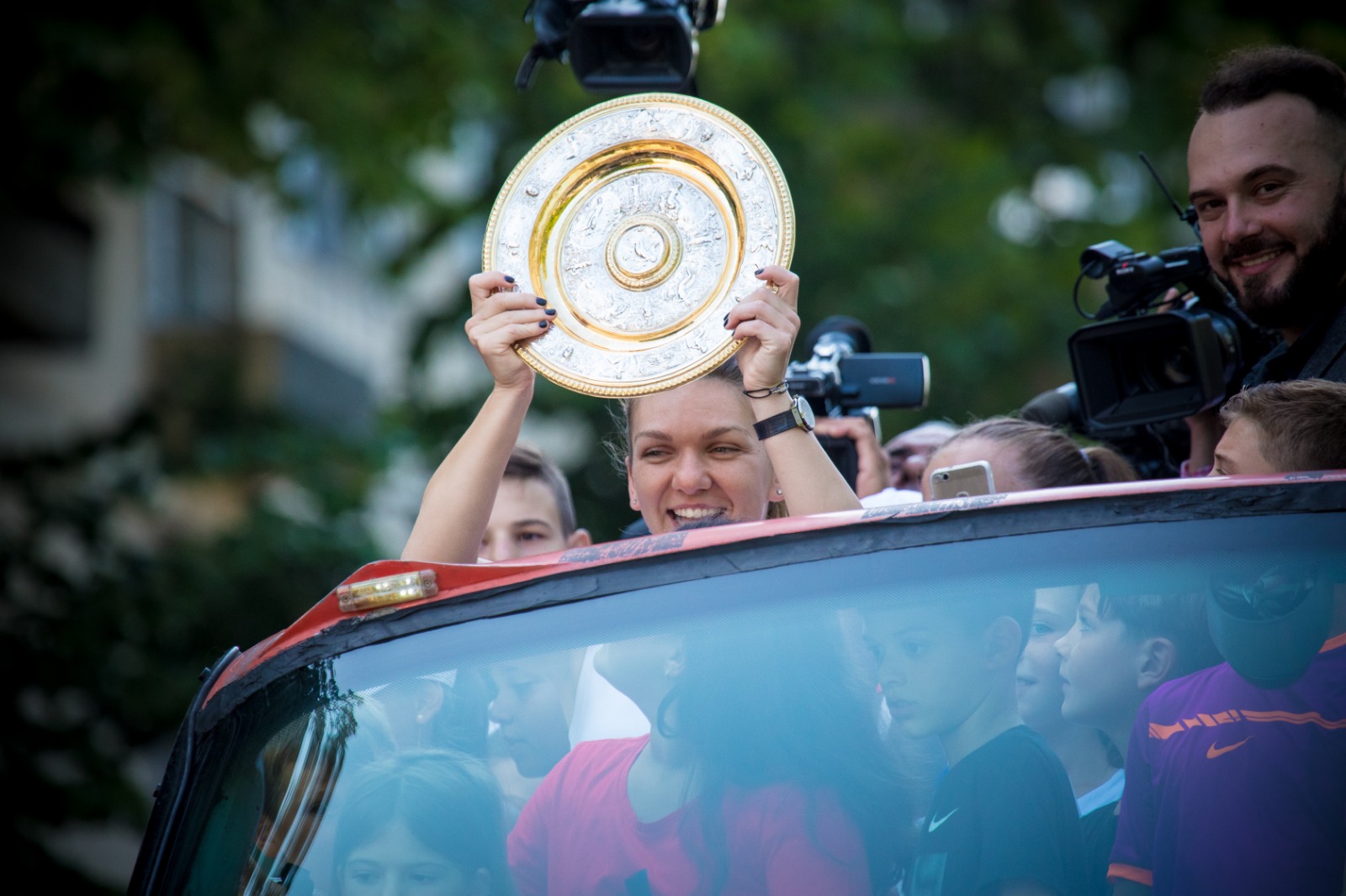 CONSTANȚA: Simona Halep, intervievată de instagrammeri