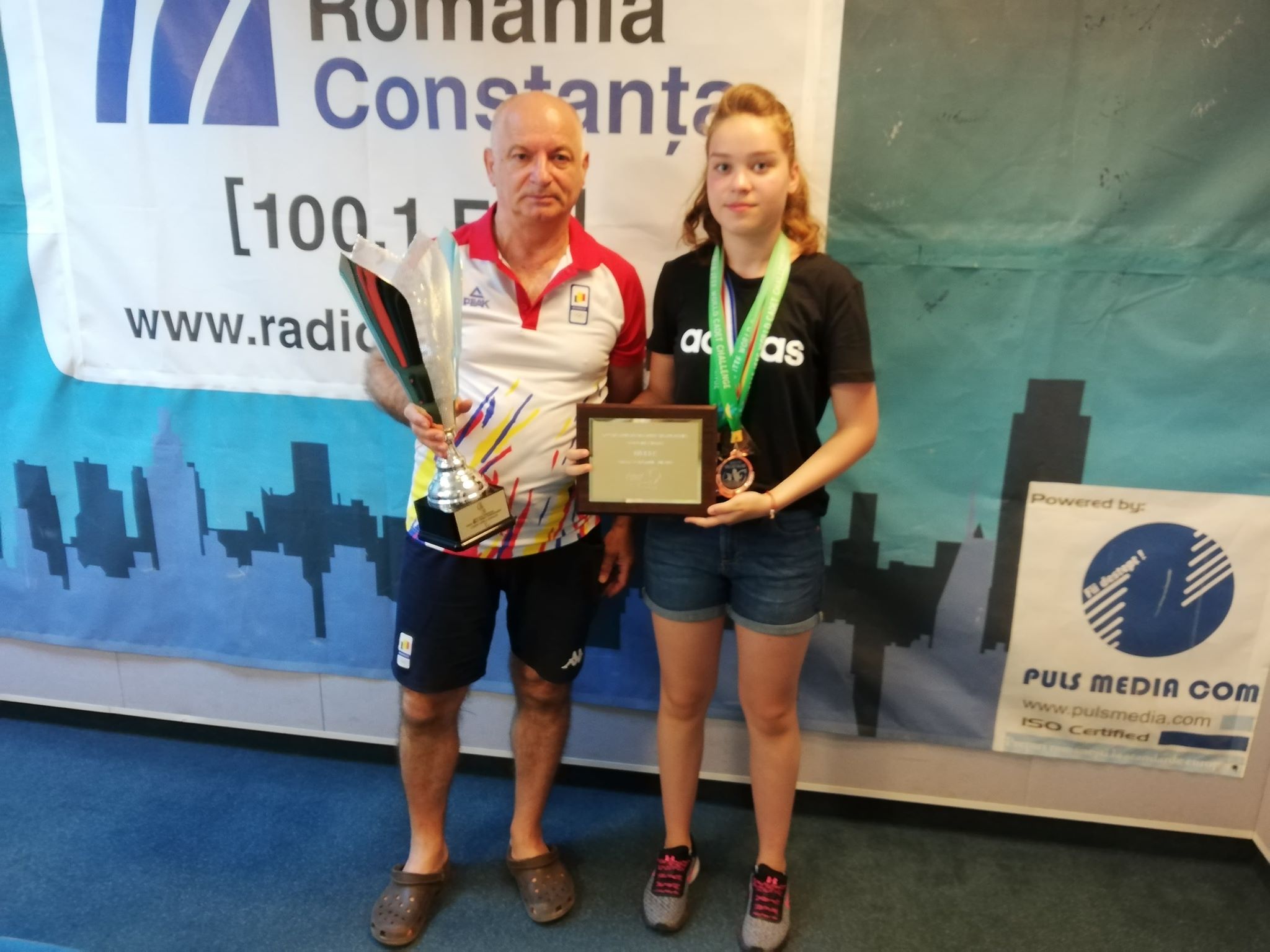 Campioni la Radio Constanța – Elena Zaharia și Viorel Filimon