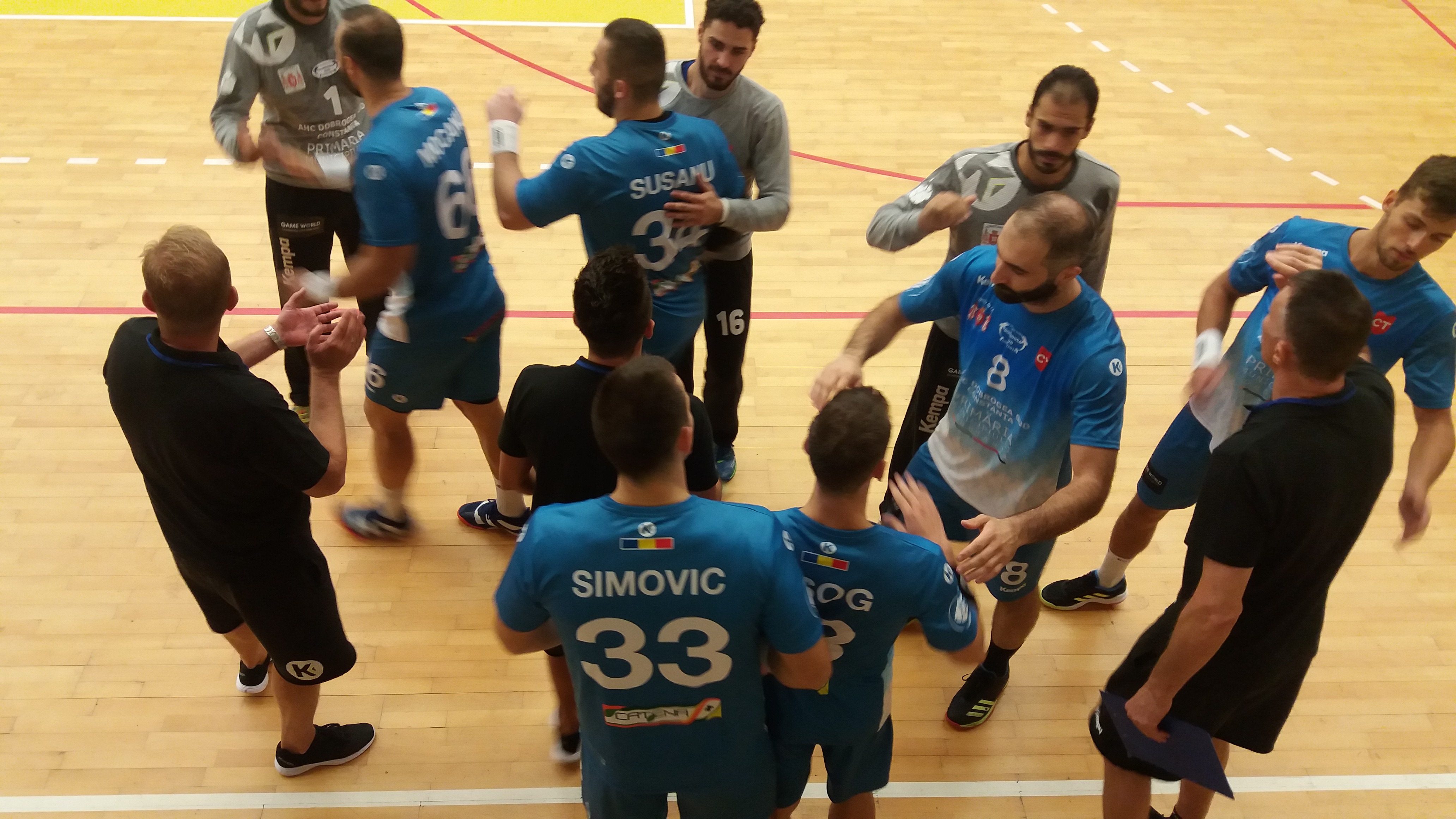 HC Dobrogea Sud Constanța a pierdut la București cu Dinamo