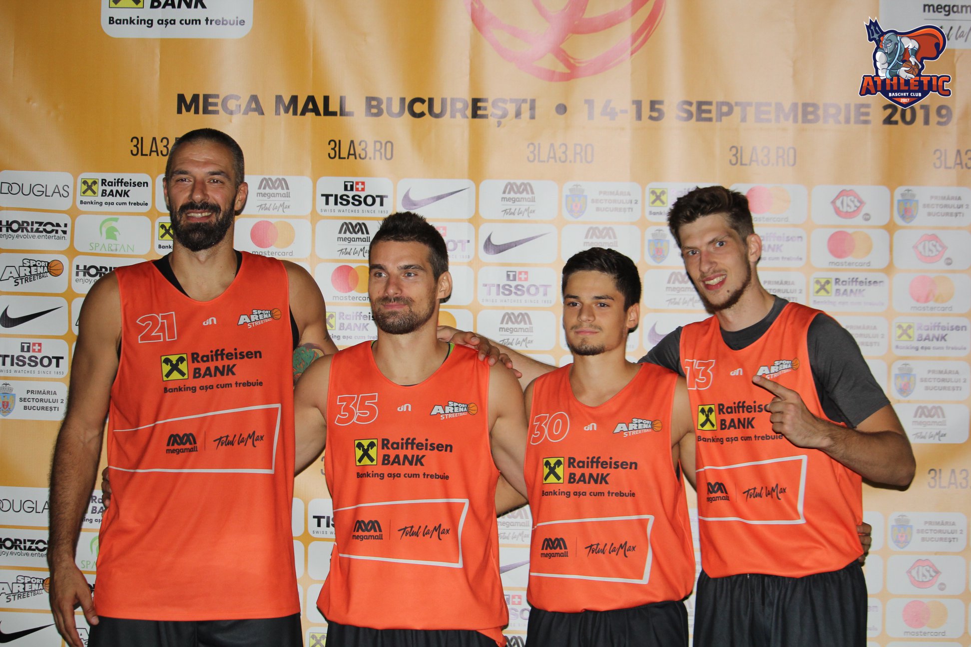 Patru jucători de la BC Athletic sunt campioni la Streetball 3×3