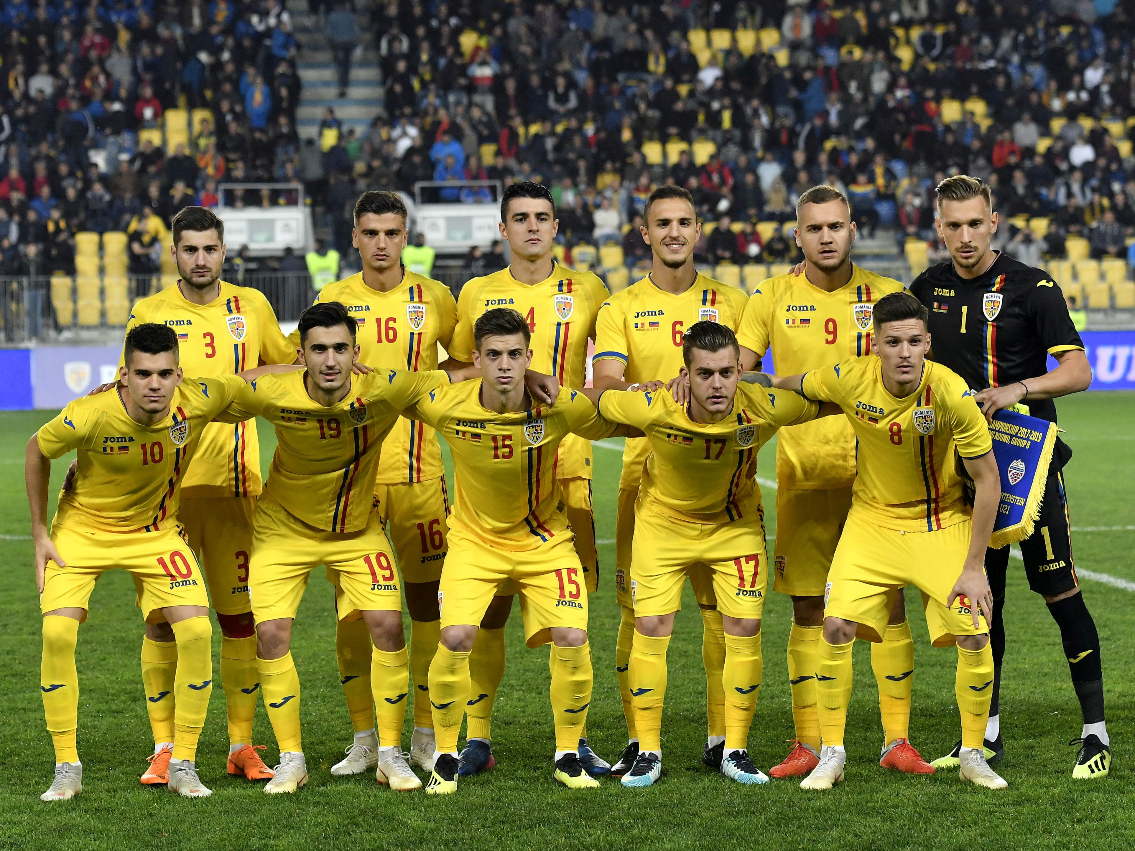 Naționala de fotbal-tineret a României începe campania de calificare la EURO 2021