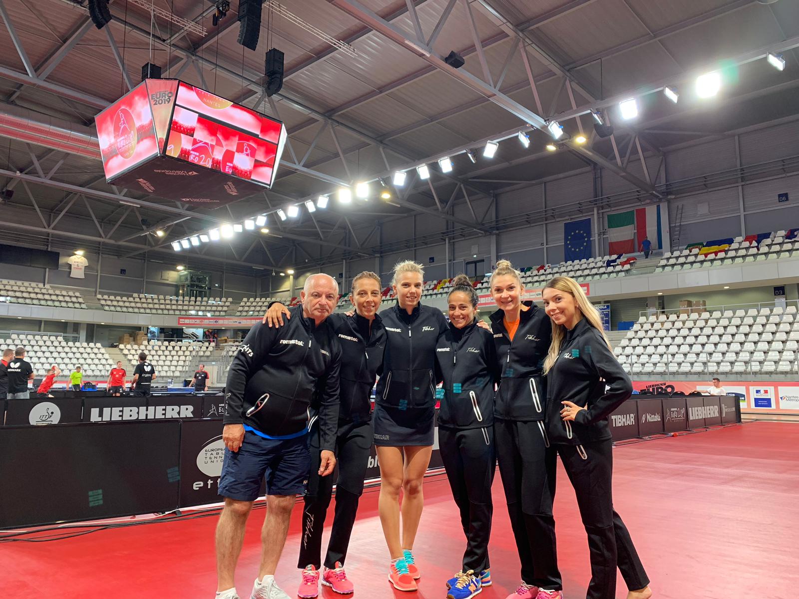 Debut cu dreptul al naționalei feminine la Campionatul European