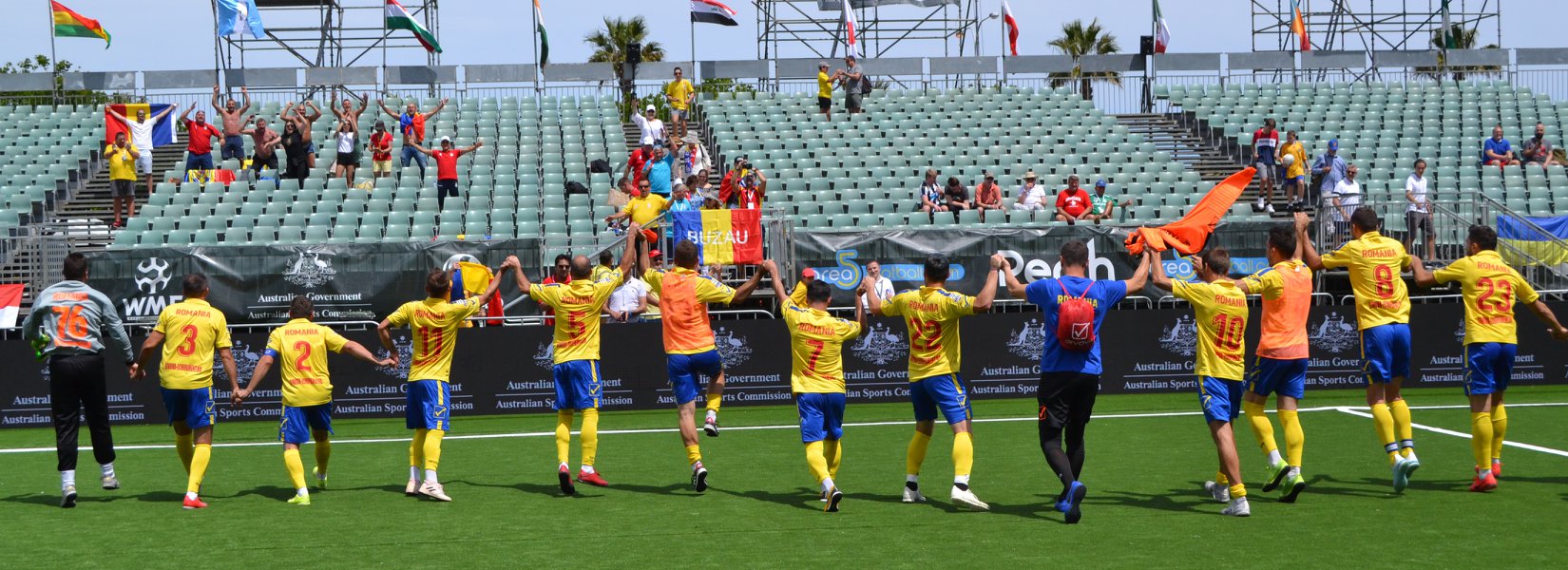 Echipa României este în sferturile Cupei Mondiale de minifotbal din Australia