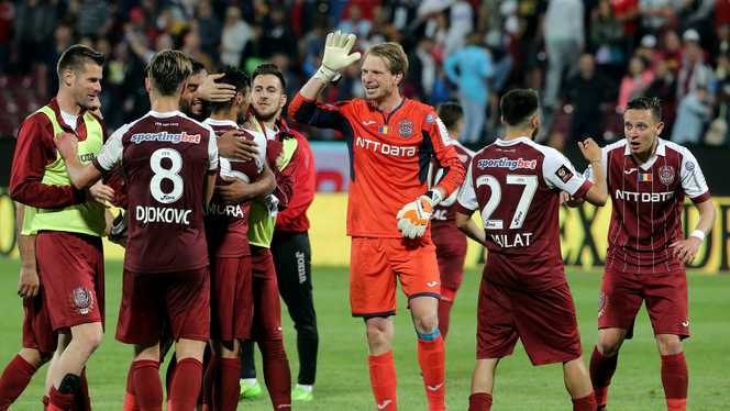 CFR Cluj a pierdut meciul cu Lazio dar mai are o șansă de calificare în șaisprezecimi