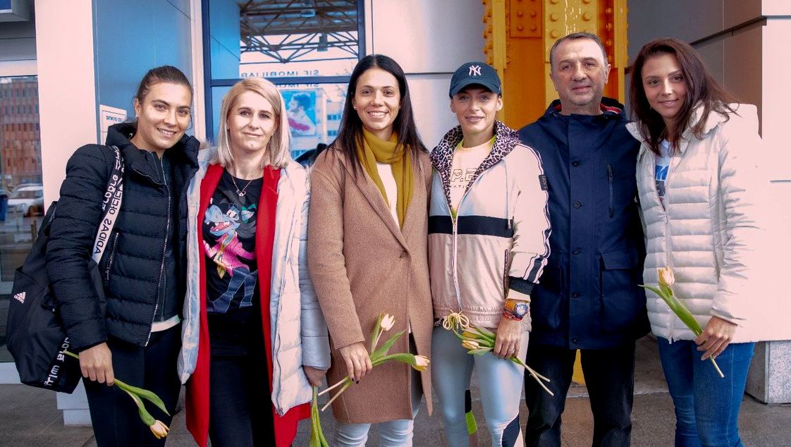 Echipa de tenis feminin a României se pregătește pentru meciurile cu echipa Rusiei din Fed Cup