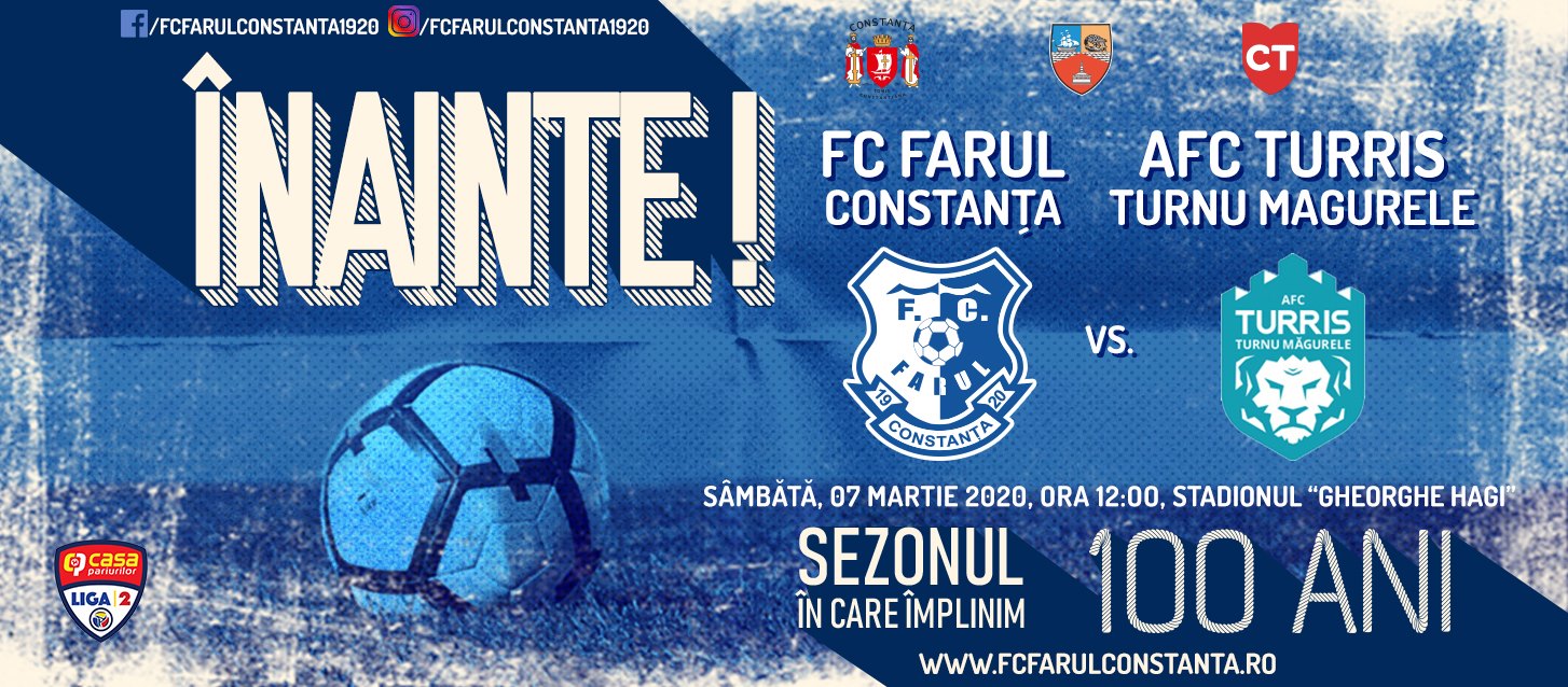 FC Farul se pregătește pentru partida cu Oltul Turris Turnu Măgurele